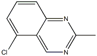 5-Chloro-2-methylquinazoline Struktur