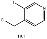 4-Chloromethyl-3-Fluoro-Pyridine Hydrochloride Struktur