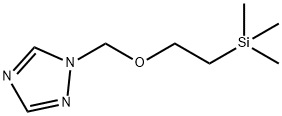 1-((2-(Trimethylsilyl)Ethoxy)Methyl)-1H-1,2,4-Triazole Struktur