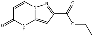 5-Oxo-4,5-dihydro-pyrazolo[1,5-a]pyrimidine-2-carboxylic acid ethyl ester Struktur