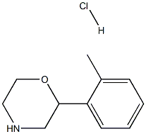 2-o-tolylmorpholine hydrochloride Struktur