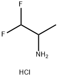 1,1-Difluoropropan-2-amine hydrochloride Struktur