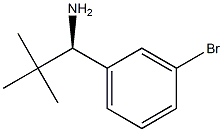 (1R)-1-(3-BROMOPHENYL)-2,2-DIMETHYLPROPAN-1-AMINE Struktur