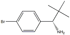 (1S)-1-(4-BROMOPHENYL)-2,2-DIMETHYLPROPYLAMINE Struktur