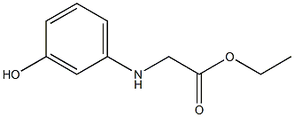 R-3-hydroxyphenylglycine ethyl ester Struktur