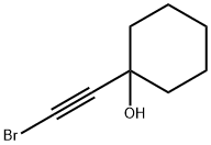 1-(bromoethynyl)cyclohexanol Struktur