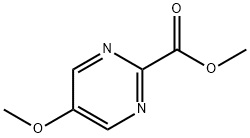 methyl 5-methoxypyrimidine-2-carboxylate Struktur