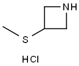 3-Methylthio-azetidine hydrochloride Struktur