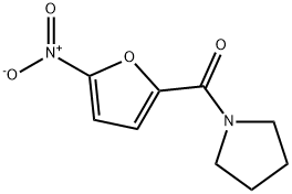 (5-nitrofuran-2-yl)(pyrrolidin-1-yl)methanone Struktur