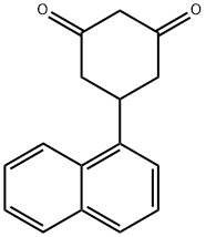 5-(1-naphthyl)cyclohexane-1,3-dione Struktur