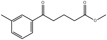 METHYL 5-OXO-5-(M-TOLYL)PENTANOATE Struktur