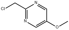 Pyrimidine, 2-(chloromethyl)-5-methoxy-, hydrochloride Struktur