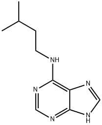 9H-Purin-6-amine,N-(3-methylbutyl)- Struktur