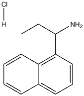 1-(Naphthalen-1-yl)propan-1-amine hydrochloride Struktur