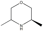 (3R)-3,5-dimethylmorpholine Struktur