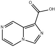 Imidazo[1,5-a]pyrazine-1-carboxylic acid Struktur