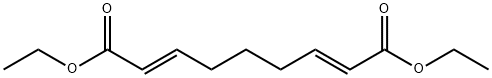 (2E,7E)-diethyl nona-2,7-dienedioate Struktur