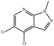 4,5-Dichloro-1-methyl-1H-pyrazolo[3,4-b]pyridine Struktur