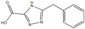 5-benzyl-4H-1,2,4-triazole-3-carboxylic acid Struktur