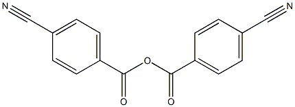 4-cyanobenzoic anhydride Struktur