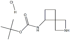 TERT-BUTYL 2-AZASPIRO[3.3]HEPTAN-5-YLCARBAMATE HCL Struktur