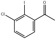 1-(3-CHLORO-2-IODOPHENYL)ETHAN-1-ONE Struktur