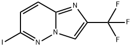 6-Iodo-2-trifluoromethyl-imidazo[1,2-b]pyridazine Structure