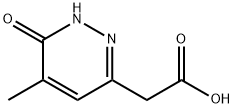 2-(5-methyl-6-oxo-1,6-dihydropyridazin-3-yl)acetic acid Struktur