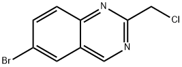 6-Bromo-2-(chloromethyl)quinazoline Struktur