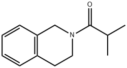 2-methyl-1-(1,2,3,4-tetrahydroisoquinolin-2-yl)propan-1-one Struktur