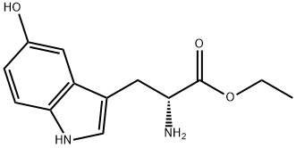 D-5-Hydroxytryptophan ethyl ester Struktur