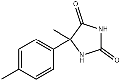 2,4-Imidazolidinedione,5-methyl-5-(4-methylphenyl)- Struktur