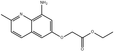 Ethyl (2-methyl-8-aminoquinolin-6-yloxy)acetate