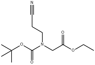 N-BOC-N-(2-CYANOETHYL) GLYCINE ETHYL ESTER