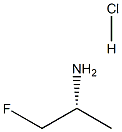 (R)-1-Fluoro-2-propylamine Hydrochloride Struktur