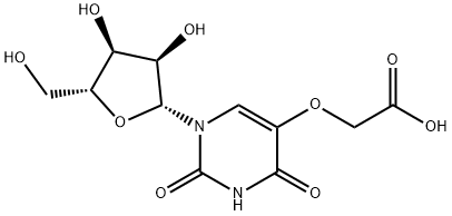 Uridine 5-oxyacetic acid Struktur