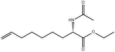 ethyl (S)-2-acetamidonon-8-enoate Struktur