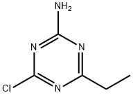 2-Amino-4-Chloro-6-Ethyl-1,3,5-Triazine Struktur