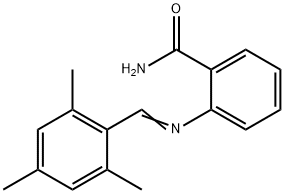 2-[(mesitylmethylene)amino]benzamide Struktur