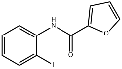 N-(2-iodophenyl)furan-2-carboxamide Struktur