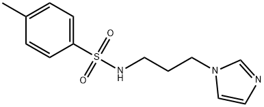 N-[3-(1H-imidazol-1-yl)propyl]-4-methylbenzenesulfonamide Struktur