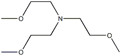 2-methoxy-N,N-bis(2-methoxyethyl)ethanamine Struktur