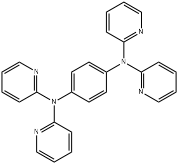 1,4-Benzenediamine,N1,N1,N4,N4-tetra-2-pyridinyl- Struktur