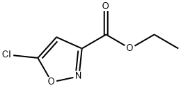 5-Chloro-isoxazole-3-carboxylic acid ethyl ester Struktur