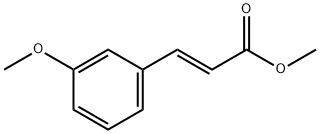 methyl 3-(3-methoxyphenyl)acrylate Struktur