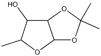 3,7,7-trimethyl-2,6,8-trioxabicyclo[3.3.0]octan-4-ol Struktur