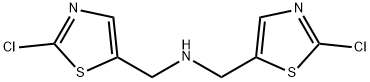 BIS((2-CHLOROTHIAZOL-5-YL)METHYL)AMINE Struktur