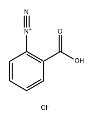 Benzenediazonium, 2-carboxy-, chloride Struktur