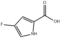 4-Fluoro-1H-Pyrrole-2-Carboxylic Acid Struktur