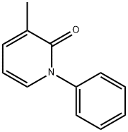 3-methyl-1-phenylpyridin-2(1H)-one Struktur